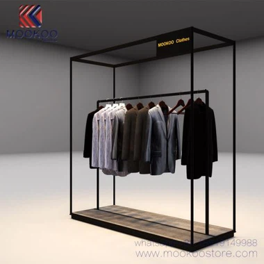 ชั้นวางเสื้อผ้าสแตนเลส