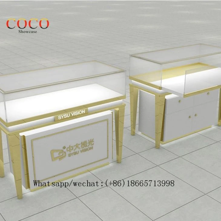 Custom Glass Jewelry Kiosk