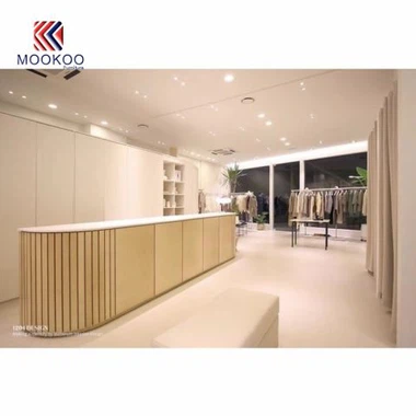 บริการเฟอร์นิเจอร์ 3 มิติสำหรับตกแต่งร้านขายเสื้อผ้าจาก MOOKOO FURNITURE