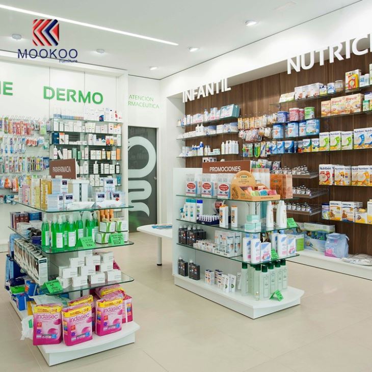 Customized Drug Store Interior Design