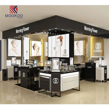 จีนออกแบบร้านเครื่องสําอางหรูหรา