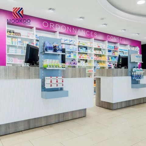 Drug Store Interior Display เฟอร์นิเจอร์