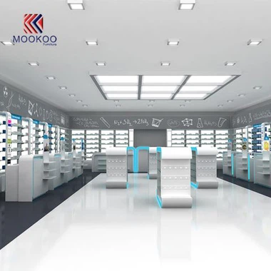 Farmacia Shop High End สไตล์ยุโรปออกแบบตกแต่งภายใน