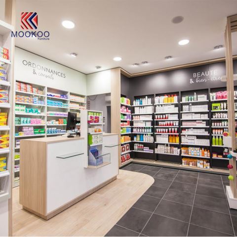 Pharmacy Shop Interior Design คลังเก็บของ