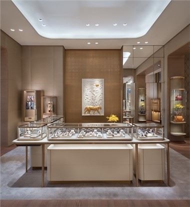 New Cartier Showroom Furnture